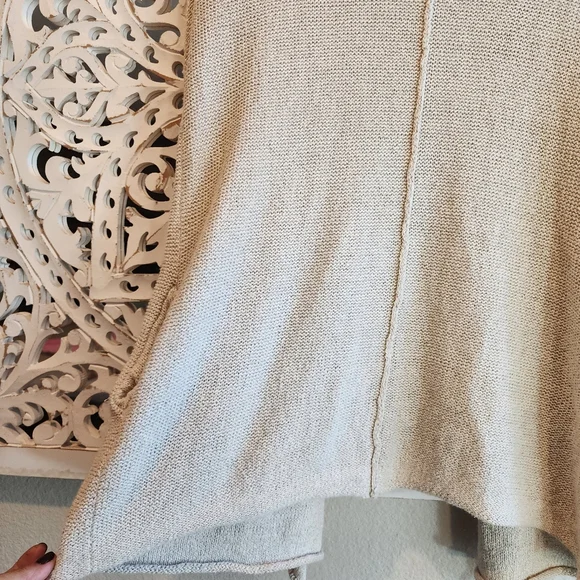 BROCHU WALKER CARDIGAN LINEN OPEN SWEATER SIZE SMALL - Picture 12 of 15